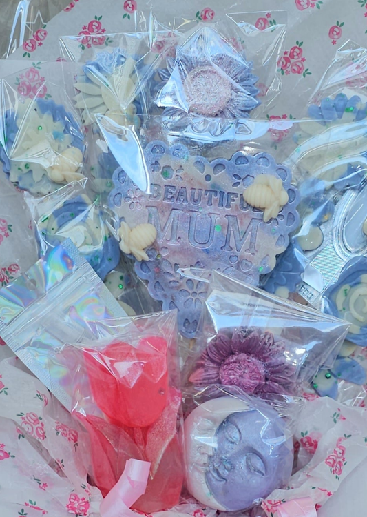 Flower wax melt bouquet / samples home sweet home scent